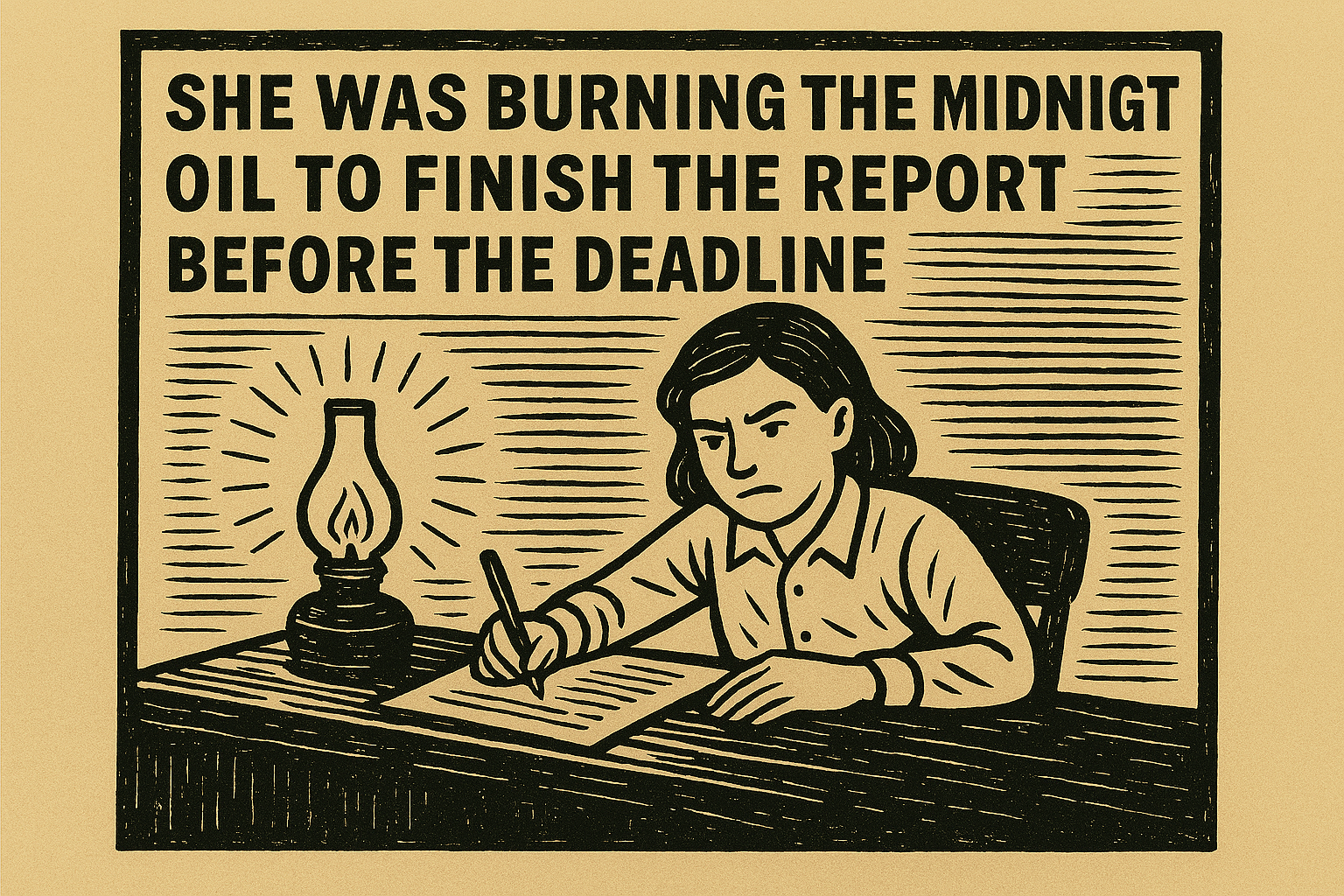 英語表現の深みを味わう｜burning the midnight oil